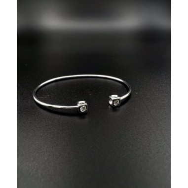 PULSERAS|Pulsera cubo diamantes oro blanco