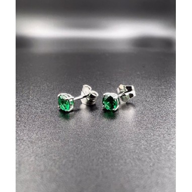 PENDIENTES|Pendientes esmeraldas oro bl.