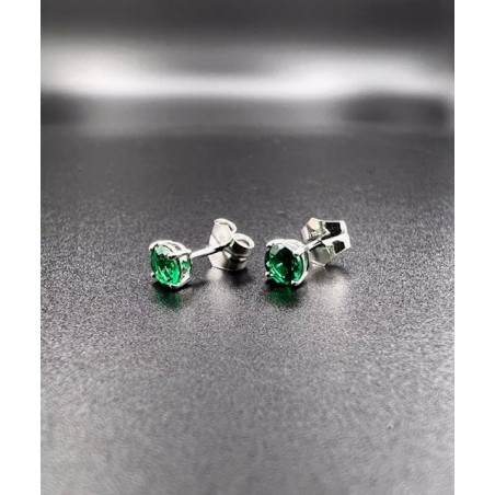 PENDIENTES|Pendientes esmeraldas oro bl.