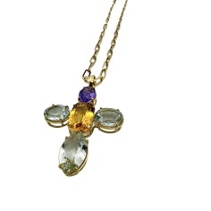 COLLARES Y COLGANTES|Collar colgante diamantes oro blanco 750 2