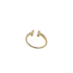 ANILLOS|Anillo diamantes rosario oro bl.