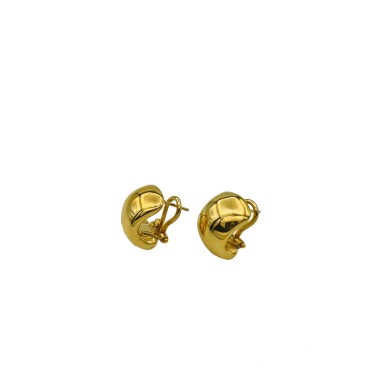 PENDIENTES|Pendientes criollas oro cierres omega