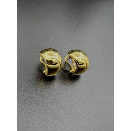 PENDIENTES|Pendientes criollas oro cierres omega