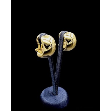 PENDIENTES|Pendientes criollas oro cierres omega