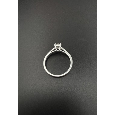 ANILLOS|Anillo compromiso diamante oro blanco