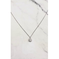 COLLARES Y COLGANTES|Collar colgante diamantes oro blanco 750