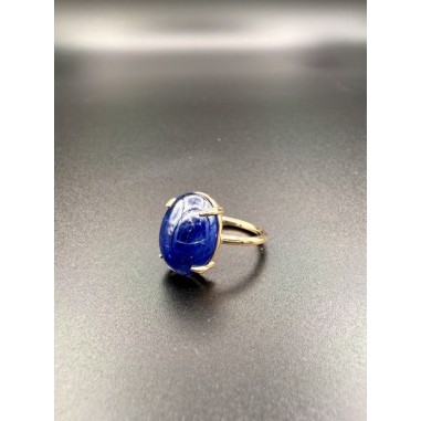 ANILLOS|Anillo tanzanita oro rosa