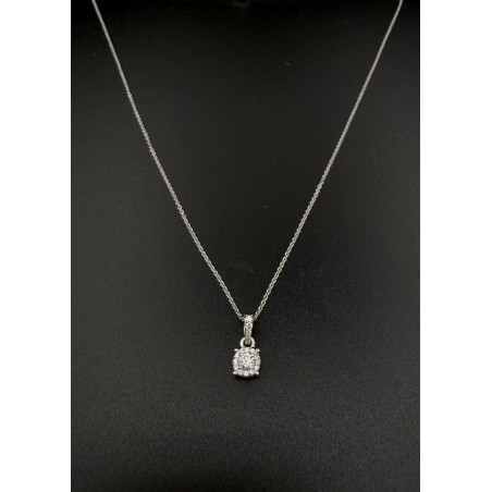 Inicio|Colgante diamantes oro blanco