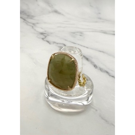 Inicio|Anillo oro rosa y amarillo y zafiro natural