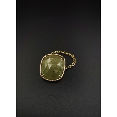 Inicio|Anillo oro rosa y amarillo y zafiro natural