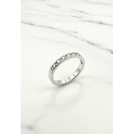 Inicio|Anillo diamantes oro blanco compromiso