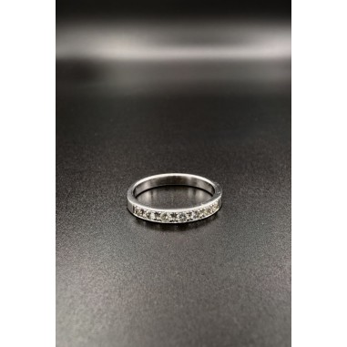 Inicio|Anillo diamantes oro blanco compromiso