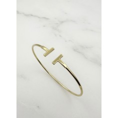 Pulsera aro T oro amarillo