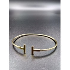 Pulsera aro T oro amarillo 2