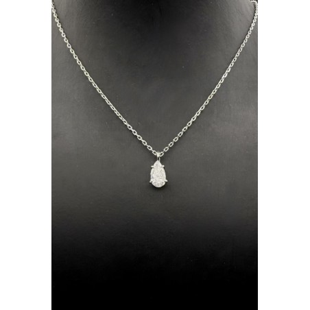 Inicio|Colgante y gargantilla diamante y oro bl.