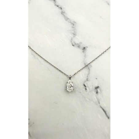 Inicio|Colgante y gargantilla diamante y oro bl.